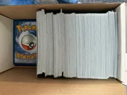 325+ Count Box of Reverse Holo Pokmeon Cards Non Rares - Image 1