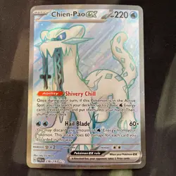 Chien-Pao ex 236/193 Ultra Rare SV02: Paldea Evolved NM Pokemon Card - Image 1