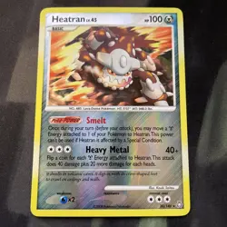 Heatran (30) 30/146 Reverse Holo LP Pokemon Card Steel Type Legendary - Image 1