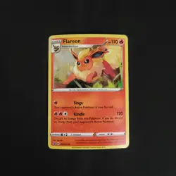 Flareon SWSH041 Black Star Promo Pokemon Swirl Trading Card Game TCG - Image 2
