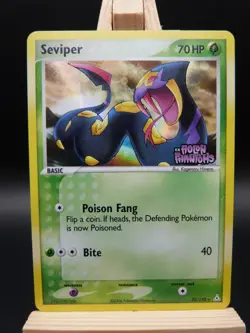 Pokemon Reverse Foil Card : Serviper 32/110 ( Ex Holon Phantoms) - Image 1