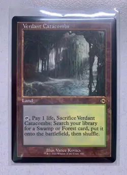 Verdant Catacombs Modern Horizons 2 - Retro Frame - NM - MH2 440 - Fetchland - Image 1