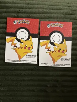 Pokemon Crystal Card Collection Kingler & Slowpoke - Image 2