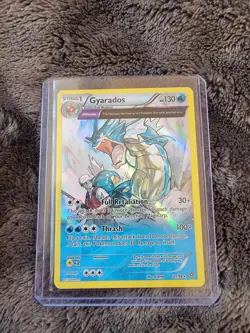 Pokemon Gyarados Reverse Holo Rare Θ Double XY Ancient Origins 21/98 130 HP - Image 1