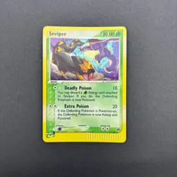 Pokemon TCG Seviper 11/100 Holo Rare 2003 Vintage Card - Image 1