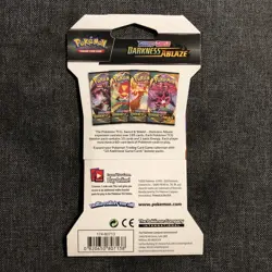 Pokemon TCG Sword & Shield Darkness Ablaze Sleeved Booster Pack 820650807138 - Image 2