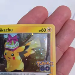 Pokemon TCG – Pikachu SWSH234 – Holo – Black Star Promo – Pokemon GO - Image 4