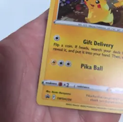 Pokemon TCG – Pikachu SWSH234 – Holo – Black Star Promo – Pokemon GO - Image 5