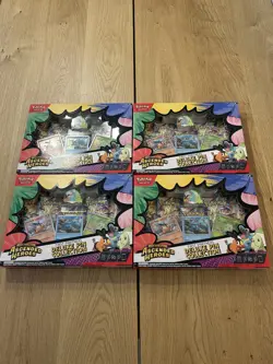 X4 Pokemon Ascended Heroes First Partner Deluxe Pin Collection NEW sealed 🔥 - Image 1