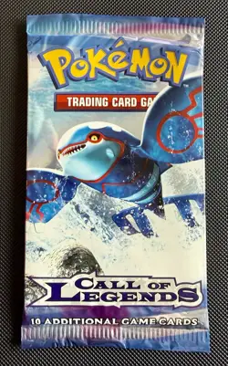 Pokemon Call of Legends Factory Sealed Booster Pack - Kyogre Art - English TCG - Image 1