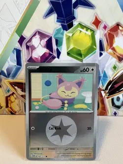 Skitty 165/217 Common Energy Reverse Holo - Pokemon TCG Ascended Heroes - NM - Image 1