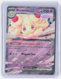 Alcremie ex 075/159 Double Rare Journey Together Pokemon Near Mint - Image 1