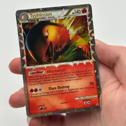 Typhlosion Prime HGSS09 Black Star Promo Holo Pokemon Card VLP/NM - Image 2