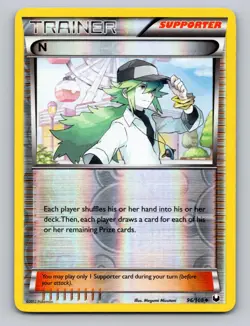 N 96/108 Uncommon Dark Explorers Pokemon LP - Image 1