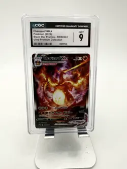 2022 Pokemon CGC 9 Charizard Vmax SWSH#261 Sword & Shield Charizard UPC Promo - Image 1