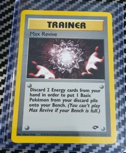 LP+ Max Revive 117/132 Gym Challenge Regular Unlimited WotC Pokemon 2000 - Image 1