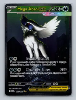 Pokemon ME01: Mega Evolution #180/132 Mega Absol ex - Image 1