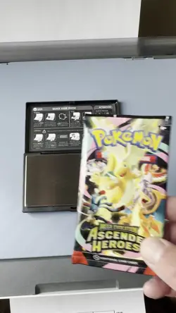 Pokemon Ascended Heroes VERY HEAVY 23.66 New Sealed Booster Pack God PackUUU - Image 2