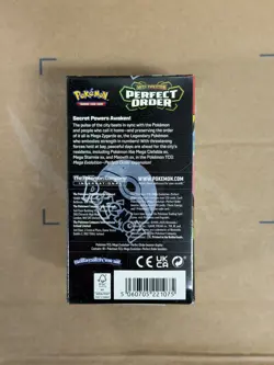 Pokemon TCG Mega Evolution Perfect Order Half Booster Box (18 Packs) SEALED - Image 2