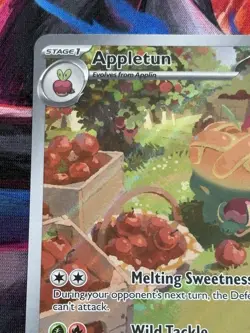 Pokemon Surging Sparks - #211/191 Appletun Secret Illustration Rare Holo - Image 2