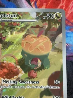 Pokemon Surging Sparks - #211/191 Appletun Secret Illustration Rare Holo - Image 3
