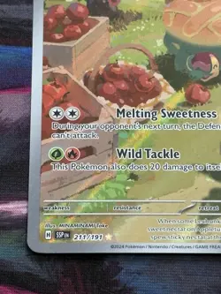 Pokemon Surging Sparks - #211/191 Appletun Secret Illustration Rare Holo - Image 4
