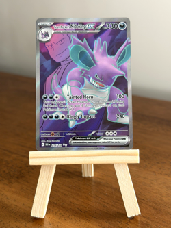Pokemon Team Rocket's Nidoking ex 216/182 Sv10: Destined Rivals Ultra Rare Holo - Image 1