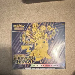 Pokemon TCG Sealed Box Lot Surging Sparks, Mega Evolution, Moltres, EX - Image 2