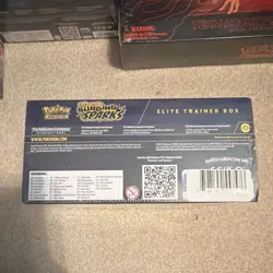 Pokemon TCG Sealed Box Lot Surging Sparks, Mega Evolution, Moltres, EX - Image 4