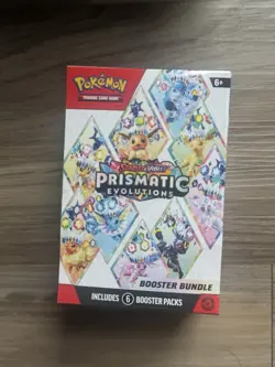 Pokemon TCG: S&V Prismatic Evolutions Booster Bundle (6pks) Factory Sealed MC - Image 1