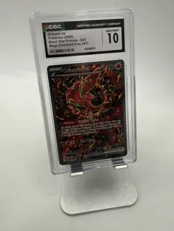 2025 POKEMON MEP EN-ME BLACK STAR PROMO 024 ORICORIO EX MEGA CHARIZARD UP PSA 10 - Image 1