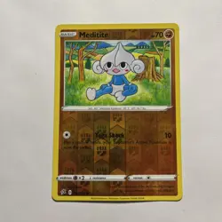 Pokemon - Meditite - 097/192 - Rebel Clash - Reverse Holo b - Image 1