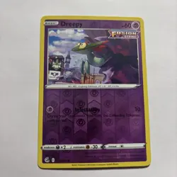 Dreepy 128/264 Reverse Holo - Fusion Strike - Pokemon - Image 1