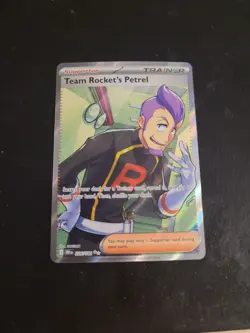 Team Rocket's Petrel - 226/182 - Pokemon TCG Destined Rivals Ultra Rare NM - Image 1