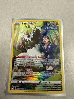 Pokemon: Passimian TG08/TG30 Swsh12: Silver Tempest Trainer Gallery Holo -NM- - Image 1