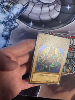 YUGIOH! - Dark Magician SYE-001 Super Rare 1st Edition Italian HP (WNU) - Image 5