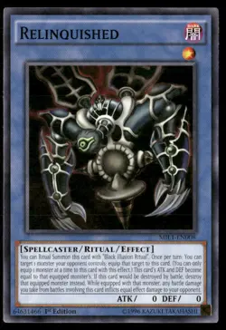 Relinquished Millennium Pack MIL1-EN008 Common / Short Print Yugioh LP - Image 1