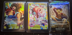 Monkey.D.Luffy (OP15-119) OP15-119 SEC Foil plus Eb04 SEC Luffy and promo Luffy - Image 1