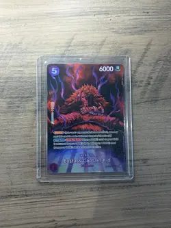 One Piece TCG Eustass "Captain" Kid Alternative Art SP OP05-074 - Image 1