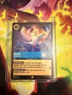 Alice - Growing Girl - 137/204 - Legendary NM-Mint Disney Lorcana: Rise of th - Image 1