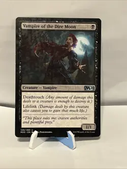 Vampire of the Dire Moon Core Set 2020 Regular NM MTG - Image 1