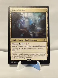 Ketria Triome NM Ikoria: Lair of Behemoths #1 Mtg Magic - Image 1