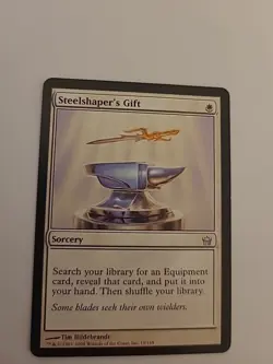 Mtg Steelshaper's Gift Fifth Dawn Regular - Image 1