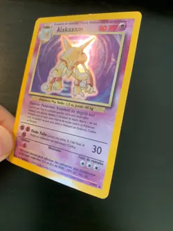 Carte Pokemon : Alakazam 1/102 Edition 2 Set de Base Wizards Francaise - Image 4