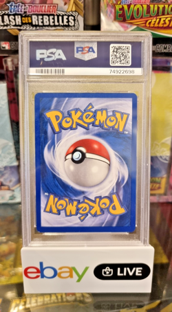 PSA 9 RAYQUAZA HOLO 22/107 EX DEOXYS FRANCAIS MINT 2005 POKEMON vu en live - Image 2