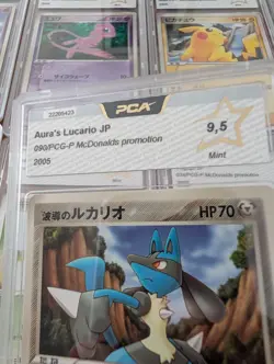 Aura's Lucario 090/PCG-P 🔥 McDonald's Promo Japan Pokemon MINT Exclusive ART - Image 4
