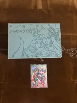 Team Samurai X1 Dark Magician Girl Christmas yugioh Double Deck Box - Image 1
