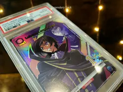 Union Arena Code Geass Lelouch Lamperouge Gold Stamp 1st Anniversary PSA 10 - Image 2