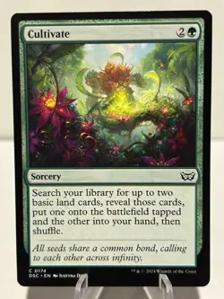 Cultivate 174 C Commander: Duskmourn: House of Horror NM MTG - Image 1