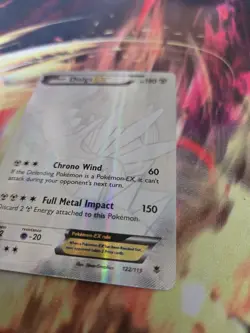 Pokemon TCG Dialga EX Full Art 122/119 Secret Rare Card XY Phantom Forces - Image 2